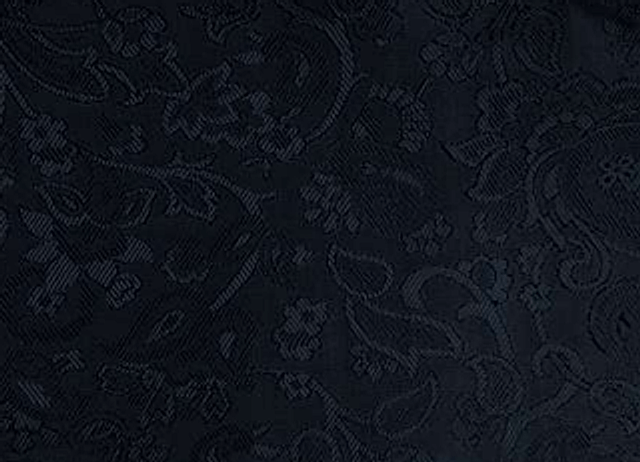 Innenfutter Paisley Navy – 100% Viskose