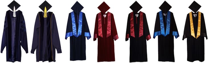 Talare für Absolventen