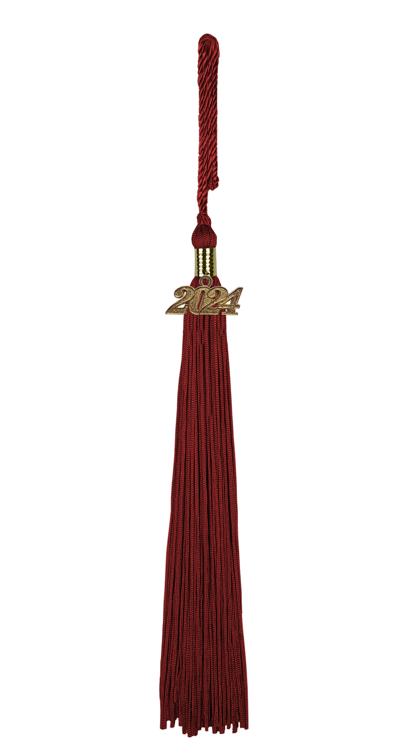 Quaste (Tassel) mit Jahreszahl in Bordeaux — akademische Tradition