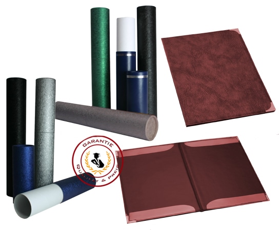 Zertifikatsrollen – verschiedene Farben und Ausführungen