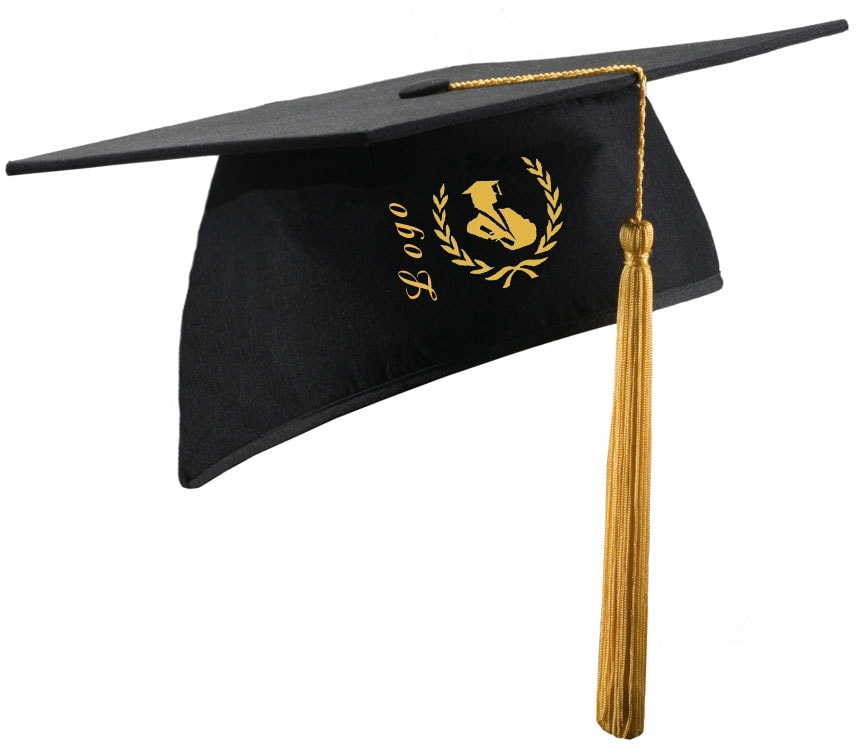 Stickerei LOGO Auf Doktorhut - Hauptansicht | COLLEGE FASHION